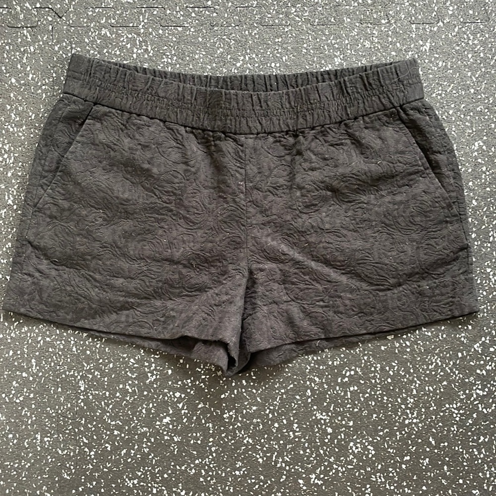 Black Lace J Crew Short, Size 8